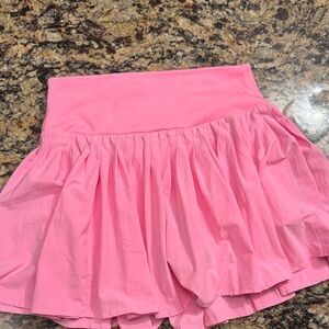 Pink Women's Tennis Skort